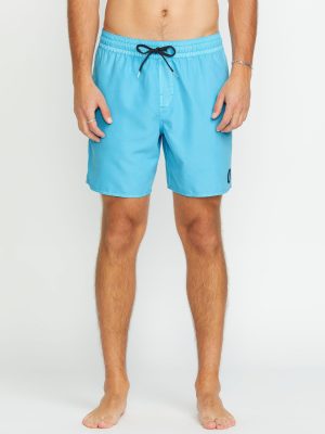 Men's Center Elastic Waist Trunks
