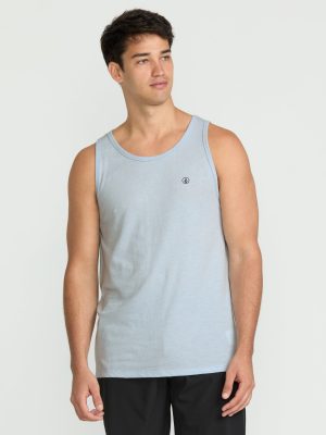 Men's Solid Heather Tank