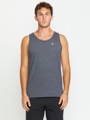 Men's Solid Heather Tank