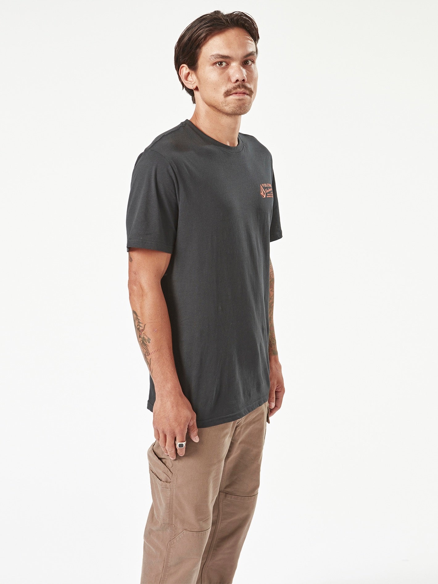Men's Volcom Workwear Short Sleeve Tee - Image 8