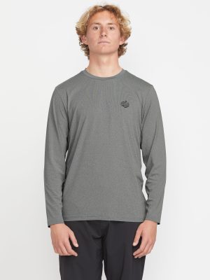Men's Oval Track Loose Long Sleeve Surf Tee