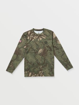 Men's Loose Long Sleeve Surf Tee