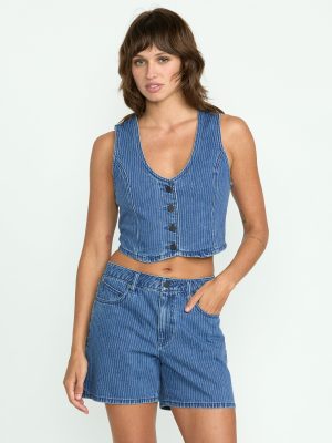 Women's Stoned Boyfriend Vest