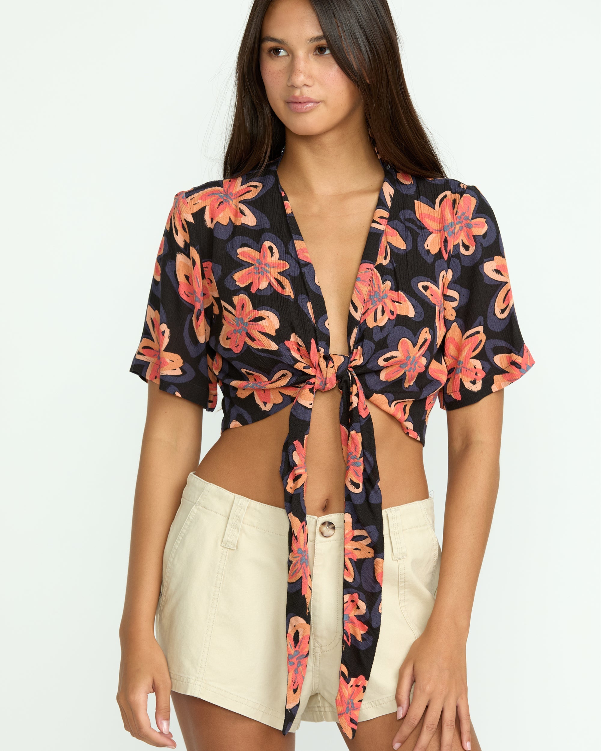 Women's Deep Tropix Short Sleeve Shirt - Image 5