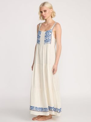 Women's Featured Artist Emma Rushton Maxi Dress
