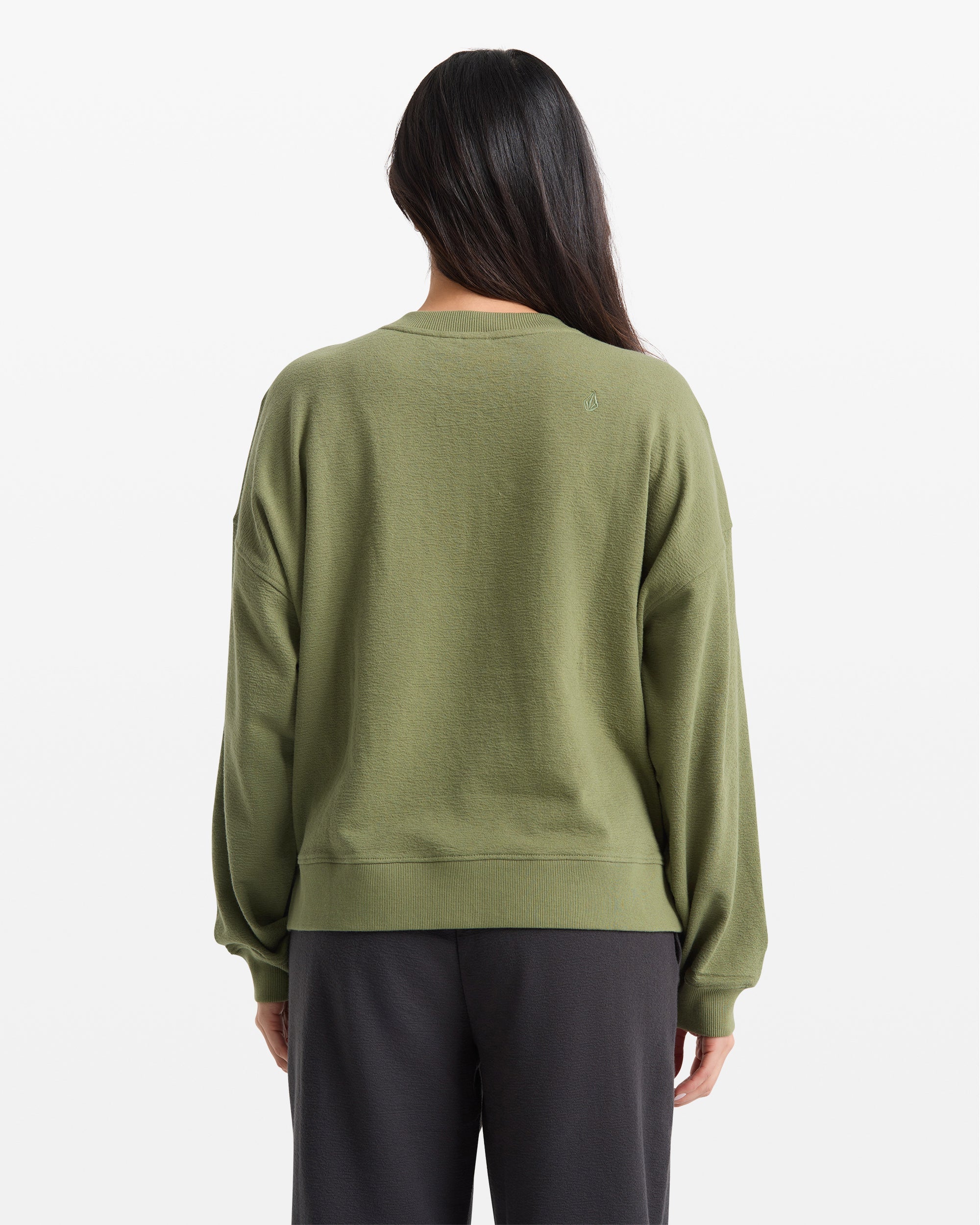 Women's Lived In Fleece Henley - Image 2