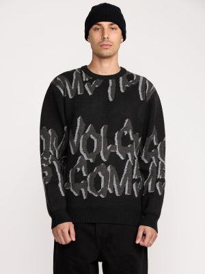Men's Stone Jacquard Sweater